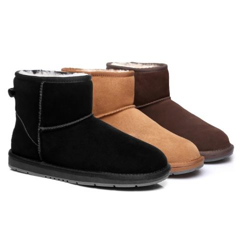 UGG Boots Australian Genuine Sheepskin Unisex Men Women Mini Classic Suede
