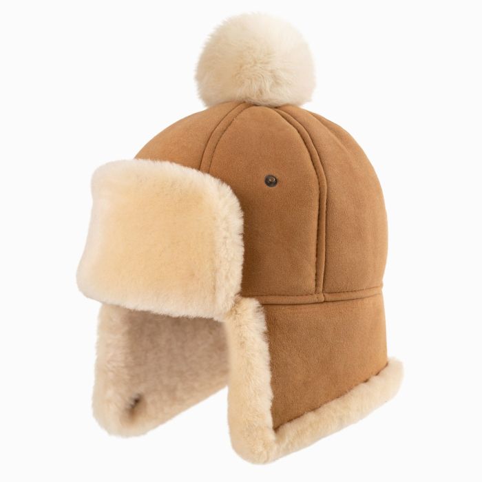 UGG OZWEAR Sheepskin Upflap Hat