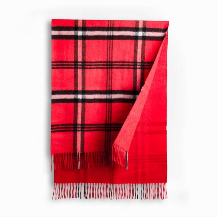 OZWEAR UGG 100% Australian Merino Wool Shawl Reversible Wrap (206cm X 72cm) WW081