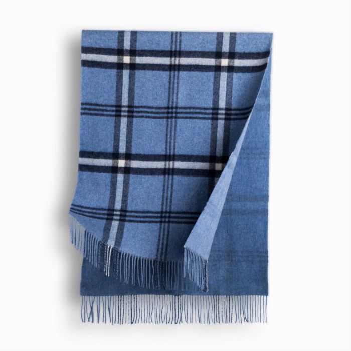 OZWEAR UGG 100% Australian Merino Wool Shawl Reversible Wrap (206cm X 72cm) WW098