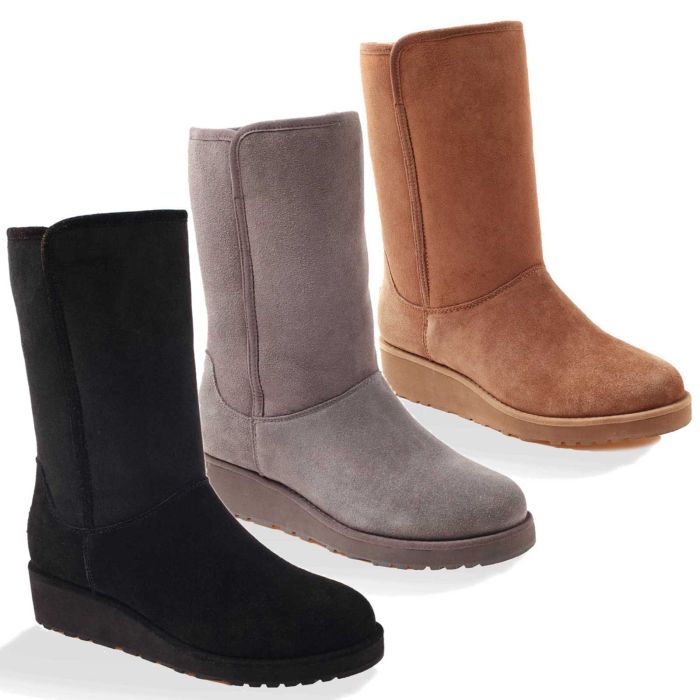 UGG OZWEAR Ladies Mia Classic Slim Boots Water Resistant Double face Sheepskin